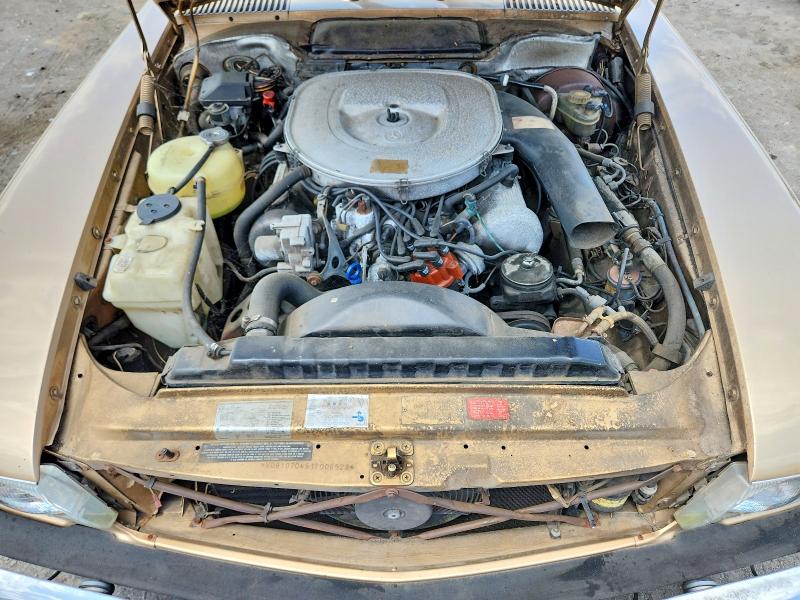 1981 Mercedes-benz 380 მანქანა იყიდება აუქციონზე, vin: WDBBA45AXBB006523, აუქციონის ნომერი: 59307016