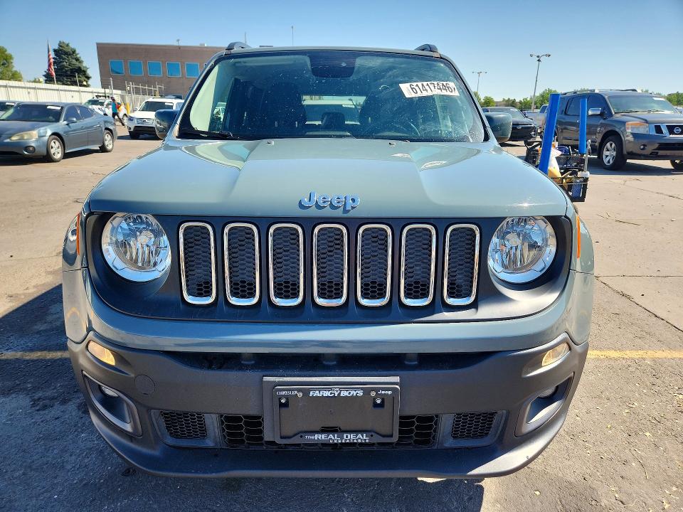 2016 Jeep Renegade მანქანა იყიდება აუქციონზე, vin: ZACCJBBT4GPC86369, აუქციონის ნომერი: 61417446