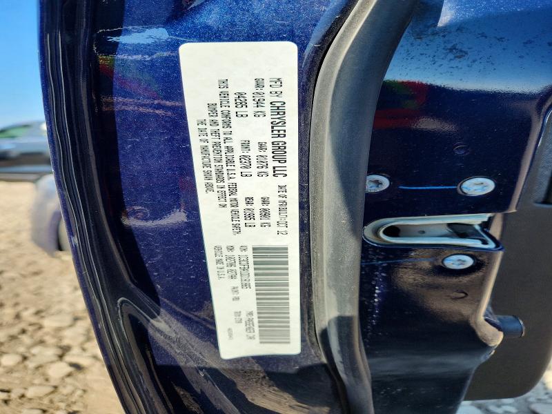 60891226 :رقم المزاد ، 1C3CDFBA1DD181865 vin ، 2013 Dodge Dart مزاد بيع