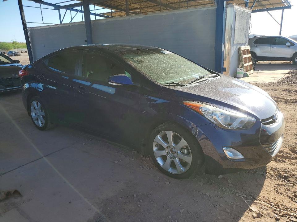 2013 Hyundai Elantra მანქანა იყიდება აუქციონზე, vin: 5NPDH4AE4DH254170, აუქციონის ნომერი: 62910226
