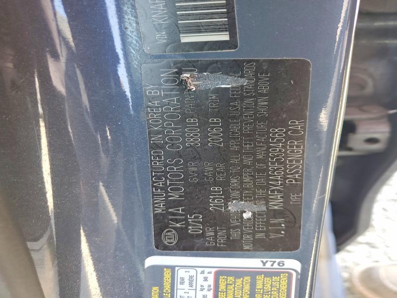 60581416 :رقم المزاد ، KNAFX4A63F5394568 vin ، 2015 Kia Forte مزاد بيع