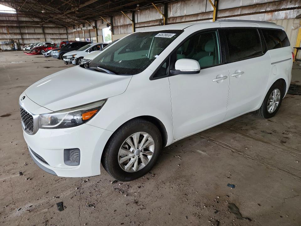 2016 Kia Sedona მანქანა იყიდება აუქციონზე, vin: KNDMB5C13G6087283, აუქციონის ნომერი: 60528656