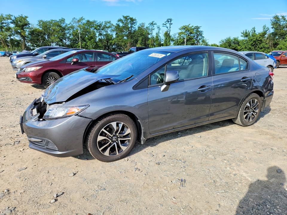 2013 Honda Civic მანქანა იყიდება აუქციონზე, vin: 19XFB2F88DE239662, აუქციონის ნომერი: 62803526