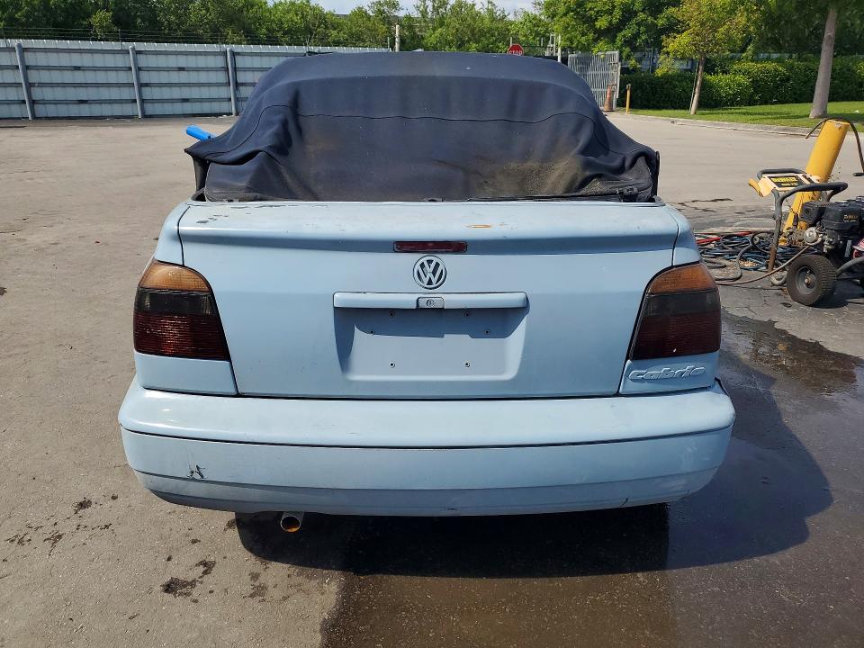 1997 Volkswagen Cabrio მანქანა იყიდება აუქციონზე, vin: 3VWBA81EXVM804256, აუქციონის ნომერი: 62944516