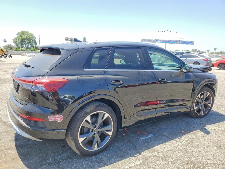 2022 Audi Q4 E-tron მანქანა იყიდება აუქციონზე, vin: WA1H2BFZ3NP016278, აუქციონის ნომერი: 62889156