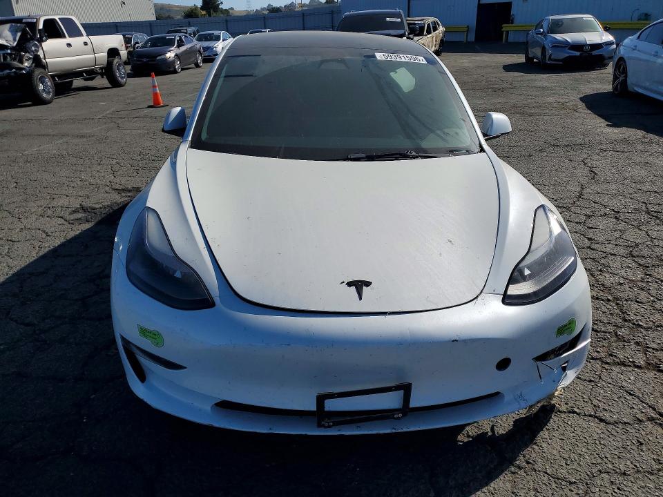2023 Tesla Model 3 მანქანა იყიდება აუქციონზე, vin: 5YJ3E1EA7PF496173, აუქციონის ნომერი: 59391596