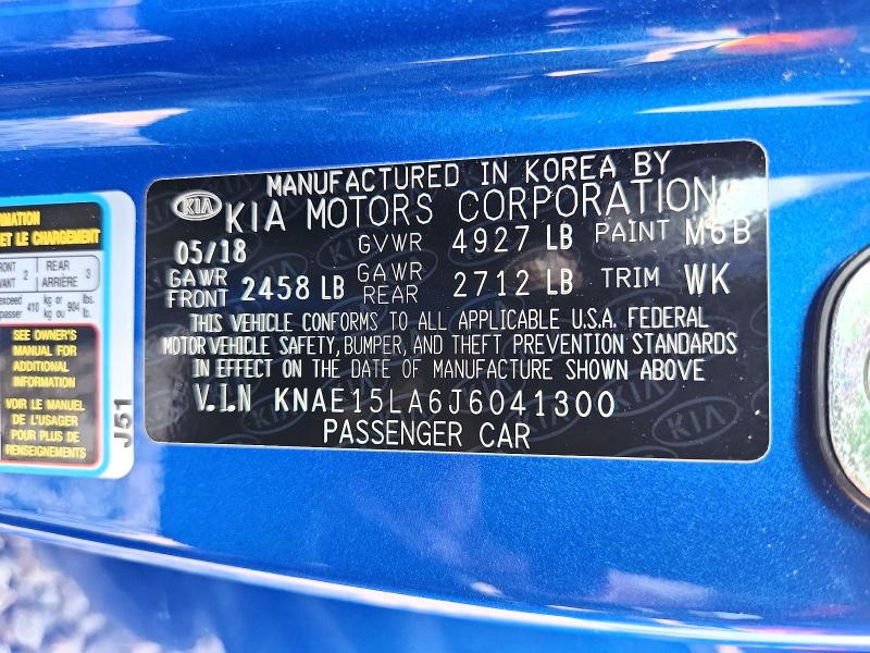 61369956 :رقم المزاد ، KNAE15LA6J6041300 vin ، 2018 Kia Stinger مزاد بيع