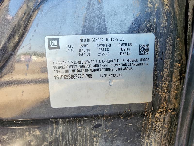 Продаж на аукціоні авто 2014 Chevrolet Cruze, vin: 1G1PC5SB6E7271766, номер лоту: 60799366