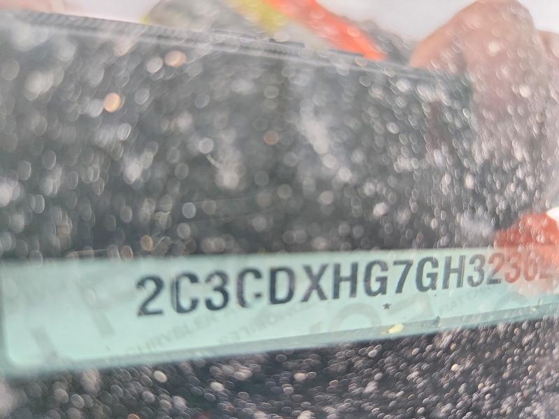 60821226 :رقم المزاد ، 2C3CDXHG7GH323628 vin ، 2016 Dodge Charger مزاد بيع