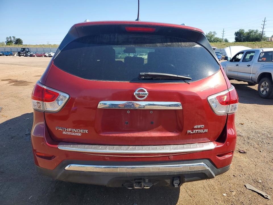 2014 Nissan Pathfinder მანქანა იყიდება აუქციონზე, vin: 5N1AR2MM8EC617649, აუქციონის ნომერი: 62872916