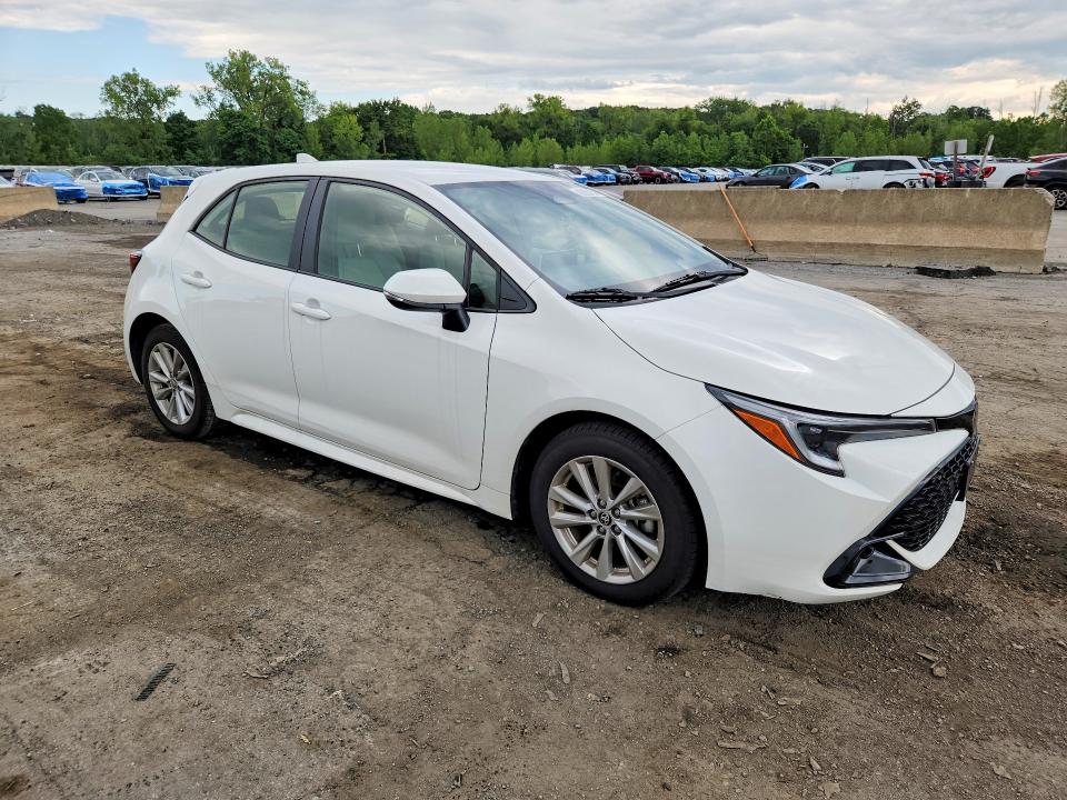 Aukcja sprzedaży 2024 Toyota Corolla Hatchback, vin: JTND4MBE4R3231450, numer aukcji: 63624536