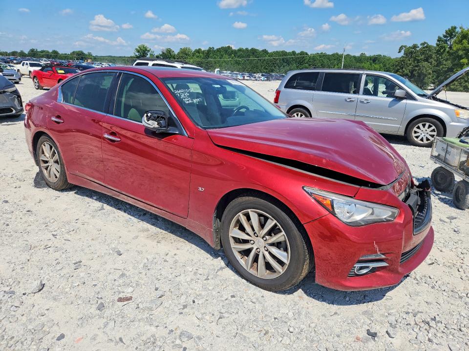 2015 Infiniti Q50 მანქანა იყიდება აუქციონზე, vin: JN1BV7APXFM343997, აუქციონის ნომერი: 60128776
