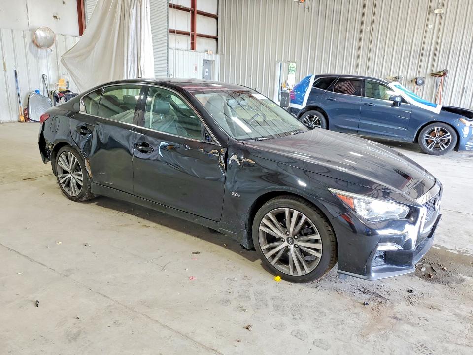 2018 Infiniti Q50 მანქანა იყიდება აუქციონზე, vin: JN1EV7AR5JM441374, აუქციონის ნომერი: 61009316