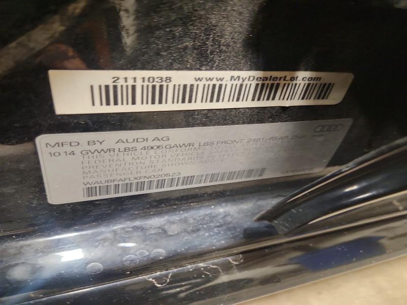 Продажа на аукционе авто 2015 Audi A4, vin: WAUBFAFLXFN020523, номер лота: 60770166