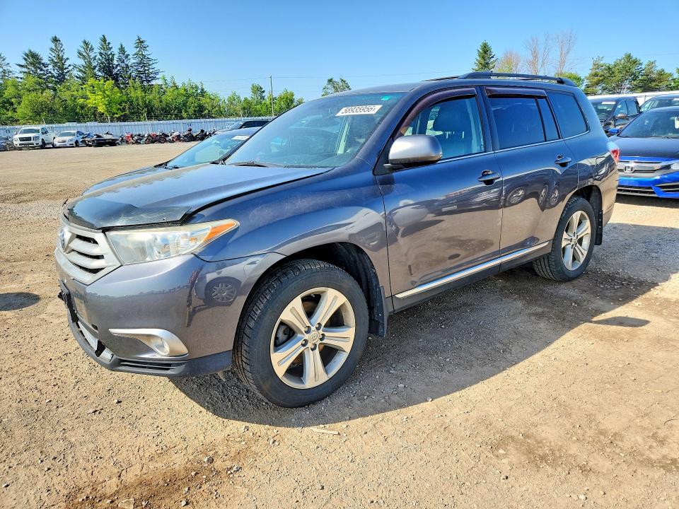 Продажа на аукционе авто 2013 Toyota Highlander, vin: 5TDBK3EHXDS240050, номер лота: 58935956