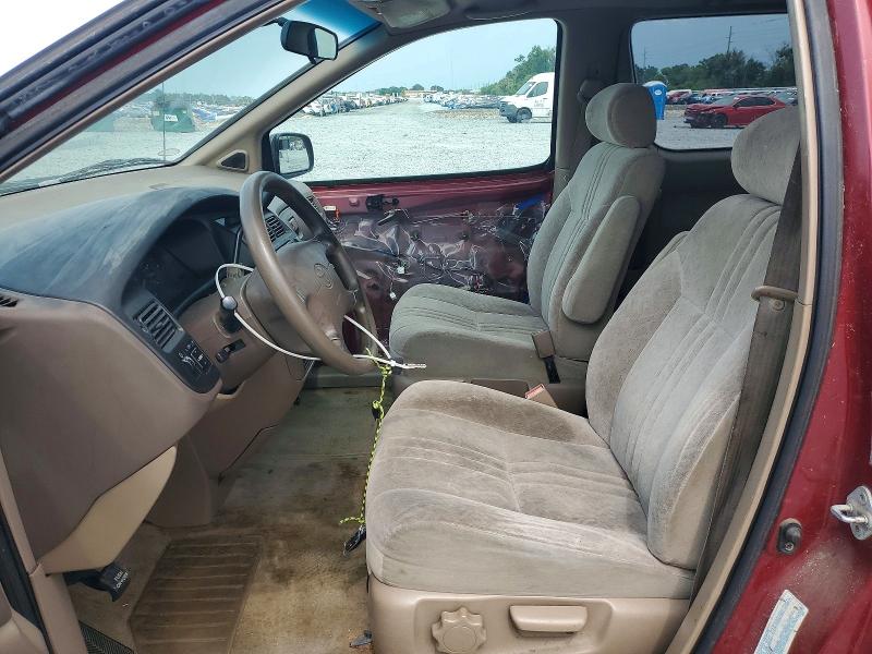 1998 Toyota Sienna მანქანა იყიდება აუქციონზე, vin: 4T3ZF13C3WU051627, აუქციონის ნომერი: 62727156