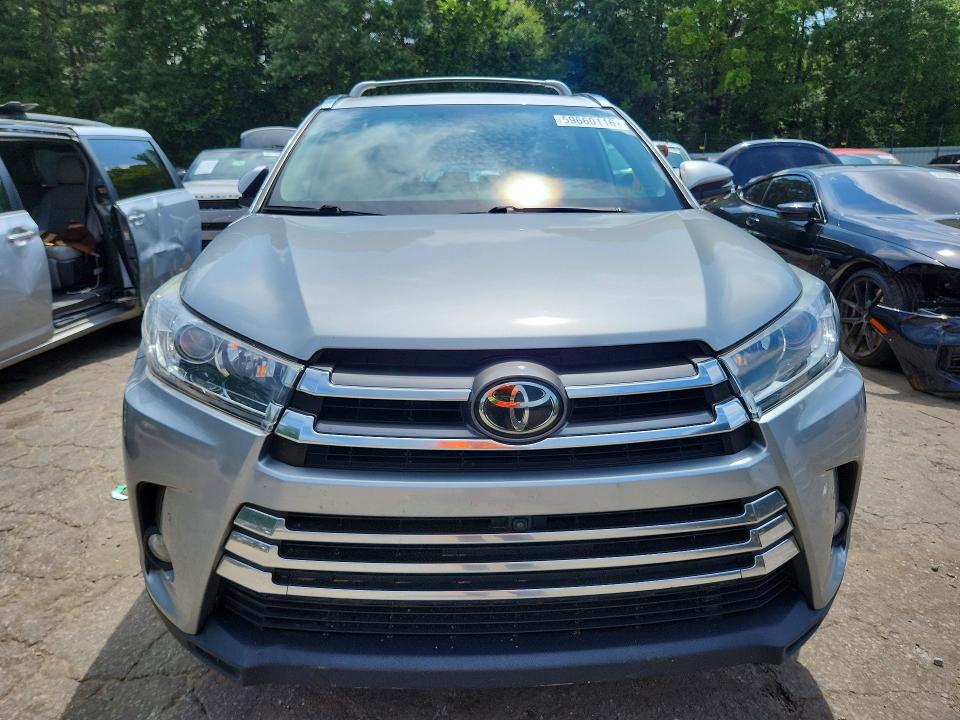 Aukcja sprzedaży 2018 Toyota Highlander, vin: 5TDYZRFH0JS239539, numer aukcji: 59660116