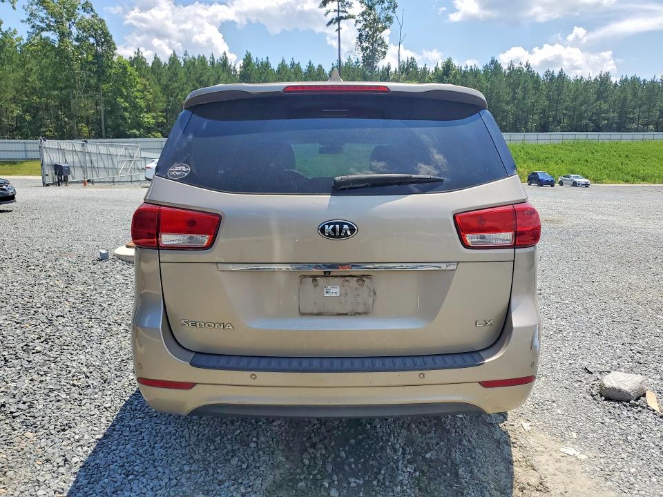2015 Kia Sedona მანქანა იყიდება აუქციონზე, vin: KNDMB5C11F6021278, აუქციონის ნომერი: 60206286