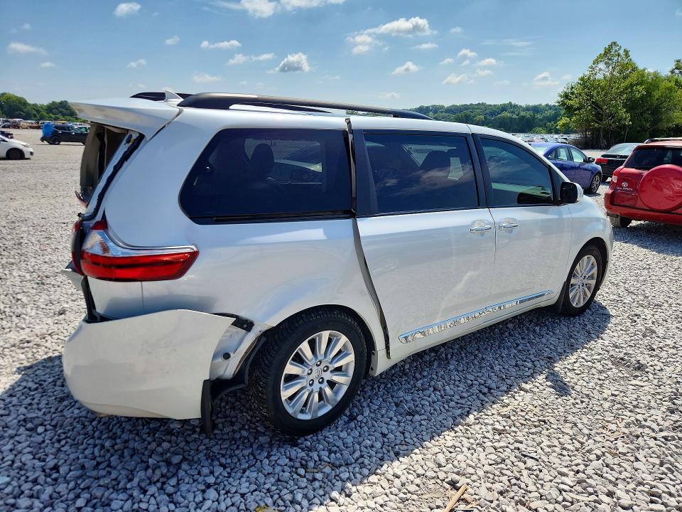 Продажа на аукционе авто 2015 Toyota Sienna, vin: 5TDYK3DC6FS568245, номер лота: 61412026