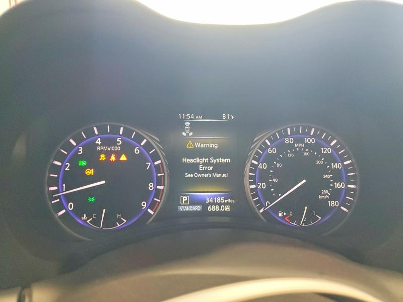 Продажа на аукционе авто 2017 Infiniti Q60, vin: JN1FV7EL1HM701919, номер лота: 59372796