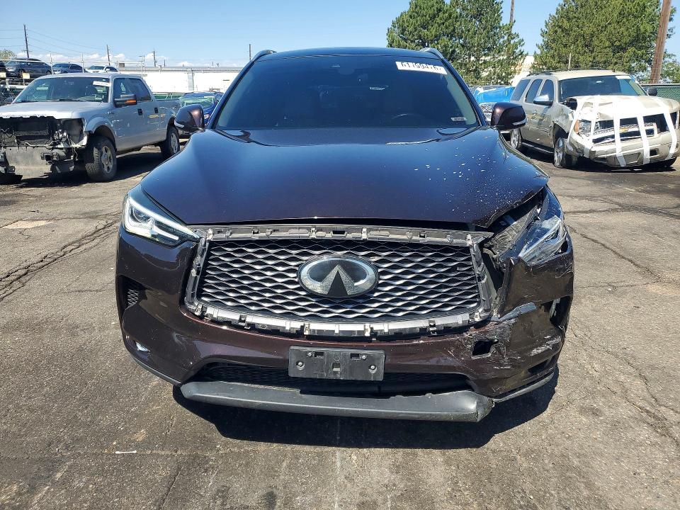 60998486 :رقم المزاد ، 3PCAJ5M34LF105648 vin ، 2020 Infiniti Qx50 مزاد بيع