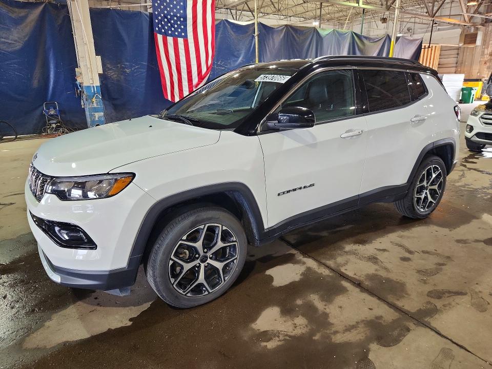 57397066 :رقم المزاد ، 3C4NJDCN1ST511496 vin ، 2025 Jeep Compass مزاد بيع