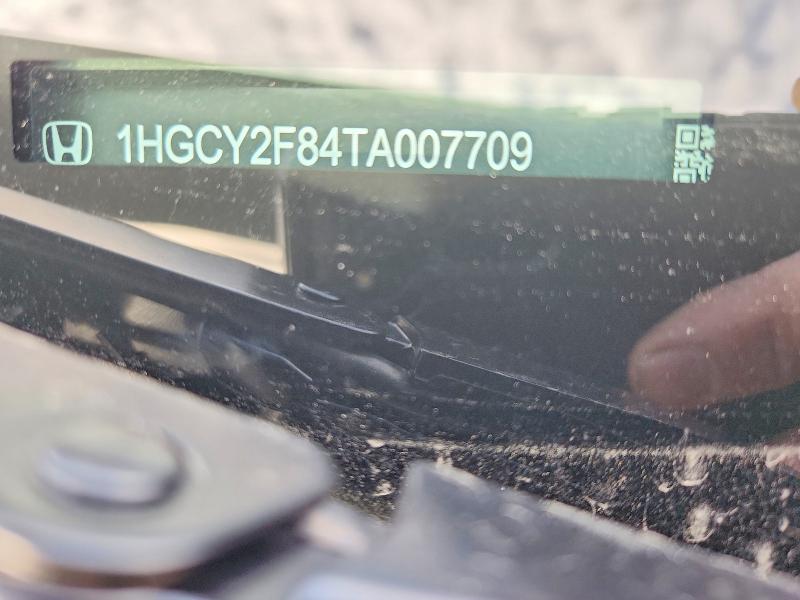 Продаж на аукціоні авто 2026 Honda Accord, vin: 1HGCY2F84TA007709, номер лоту: 62636216