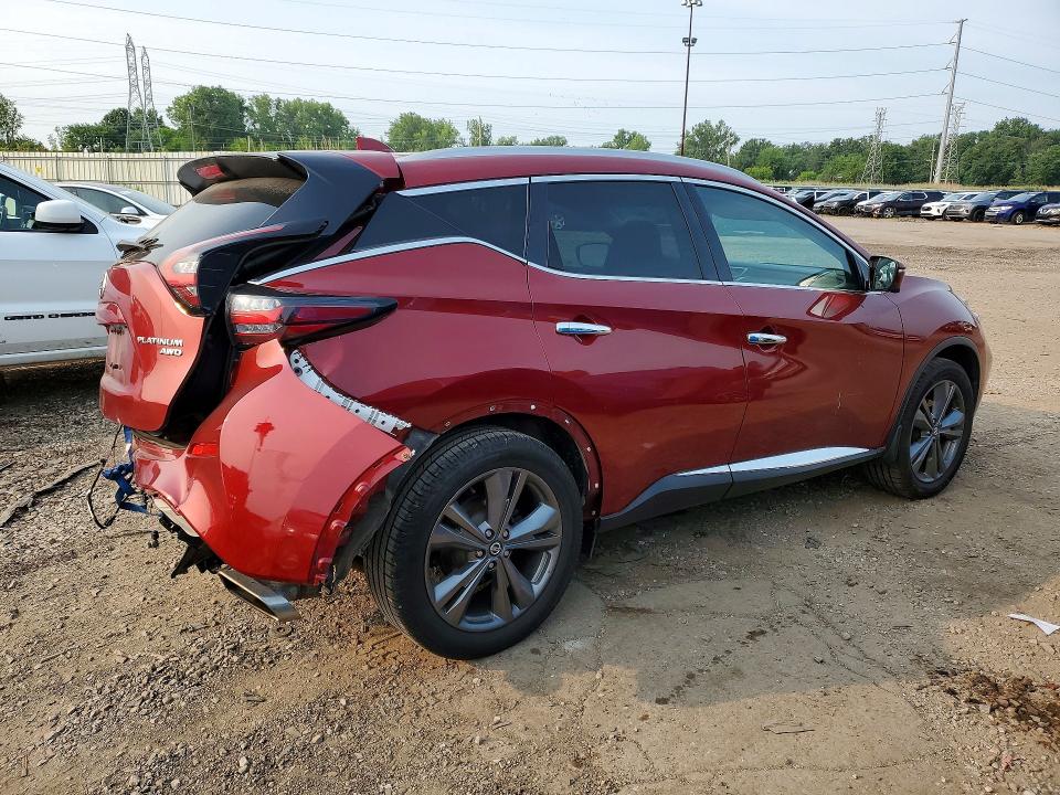 2021 Nissan Murano მანქანა იყიდება აუქციონზე, vin: 5N1AZ2DS0MC145914, აუქციონის ნომერი: 60917286