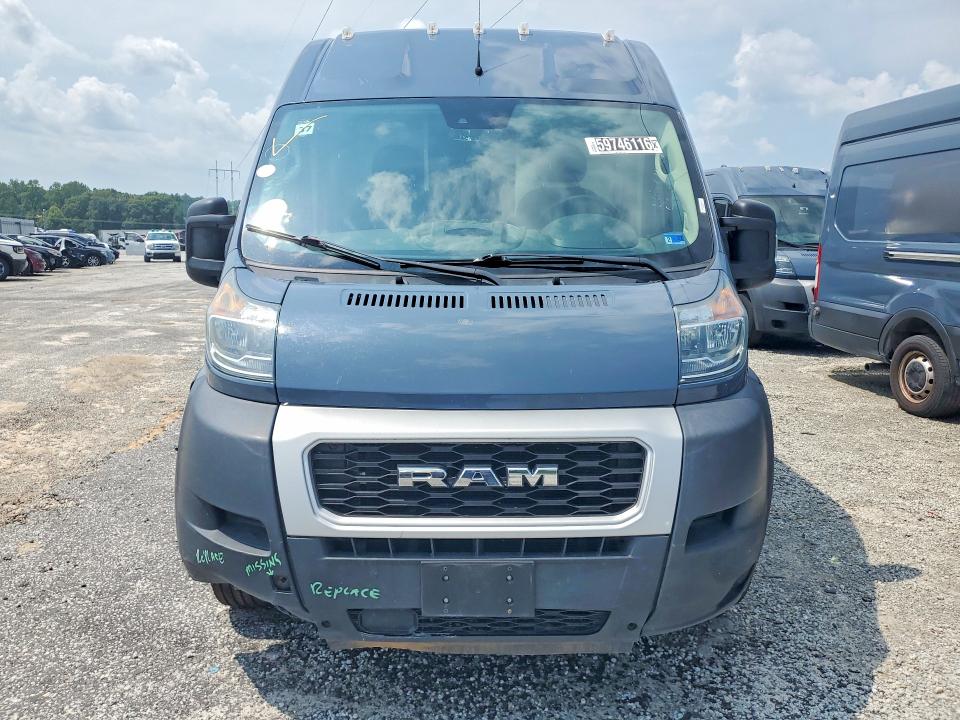 Продаж на аукціоні авто 2021 Ram Promaster 3500, vin: 3C6MRVJG6ME535984, номер лоту: 59746116