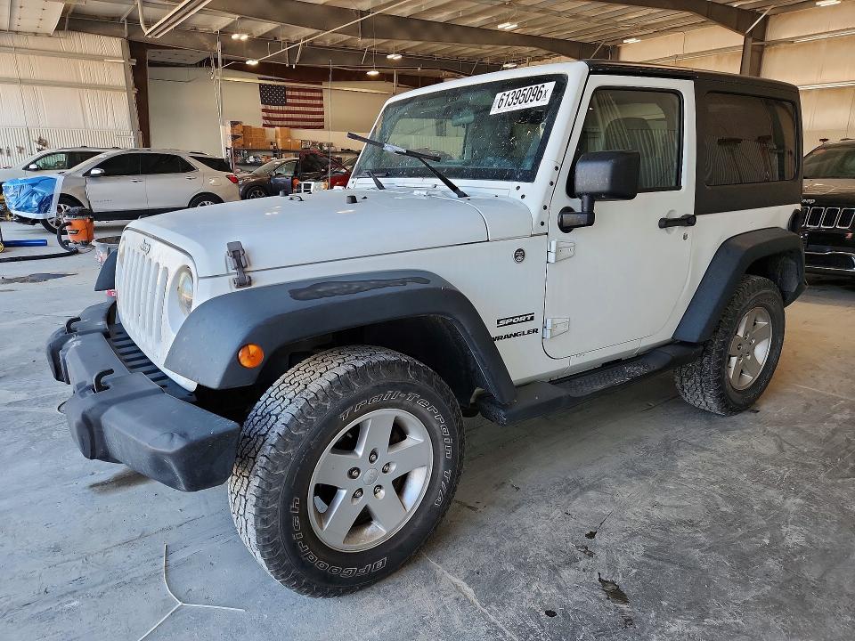 2012 Jeep Wrangler მანქანა იყიდება აუქციონზე, vin: 1C4GJWAG3CL259210, აუქციონის ნომერი: 61395096