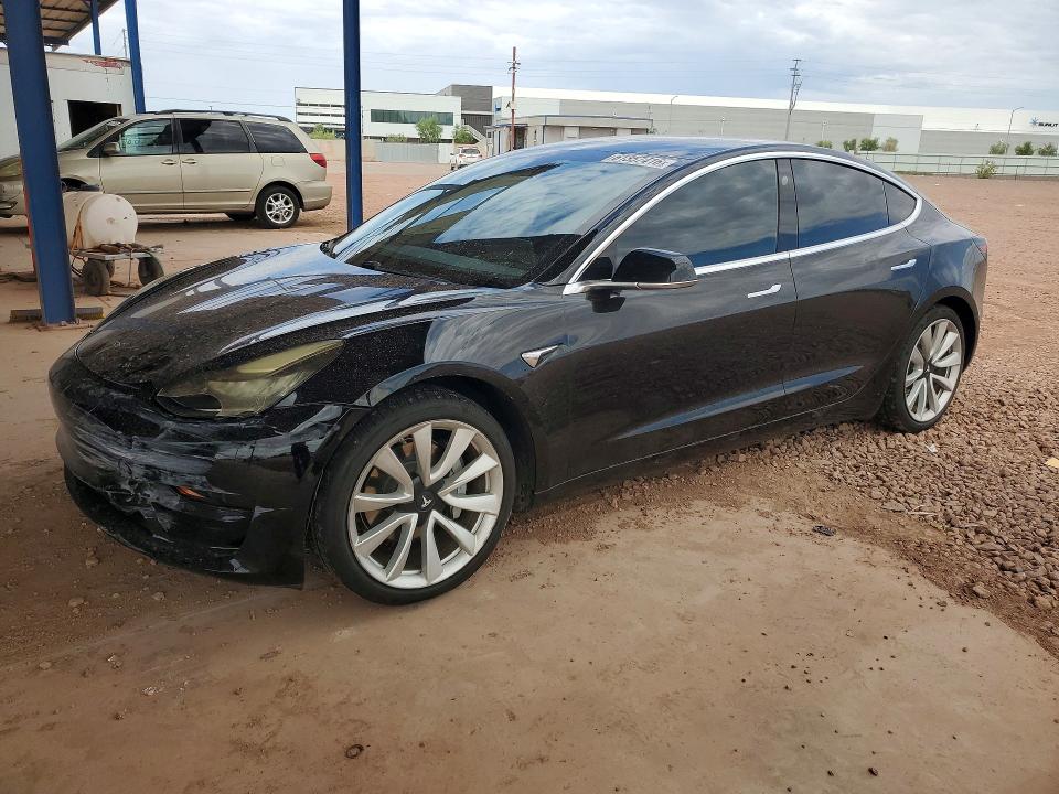 2018 Tesla Model 3 მანქანა იყიდება აუქციონზე, vin: 5YJ3E1EAXJF046654, აუქციონის ნომერი: 61357416