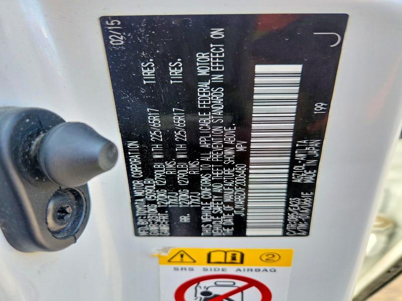 Aukcja sprzedaży 2015 Lexus Nx, vin: JTJYARBZXF2006480, numer aukcji: 60375856