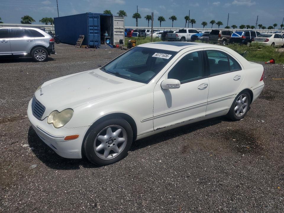 2002 Mercedes-benz C მანქანა იყიდება აუქციონზე, vin: WDBRF61J92F295131, აუქციონის ნომერი: 60721636