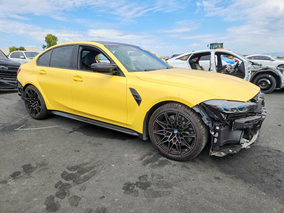 2023 Bmw M3 მანქანა იყიდება აუქციონზე, vin: WBS43AY01PFN90020, აუქციონის ნომერი: 60953276