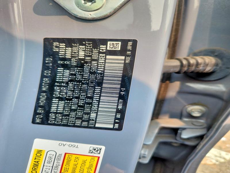 2023 Honda Civic მანქანა იყიდება აუქციონზე, vin: JHMFL5G45PX002060, აუქციონის ნომერი: 61159706