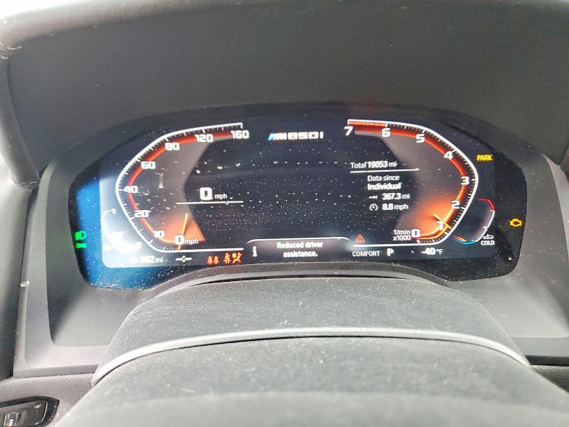 59656806 :رقم المزاد ، WBAFY4C06MCF24554 vin ، 2021 Bmw M850xi مزاد بيع