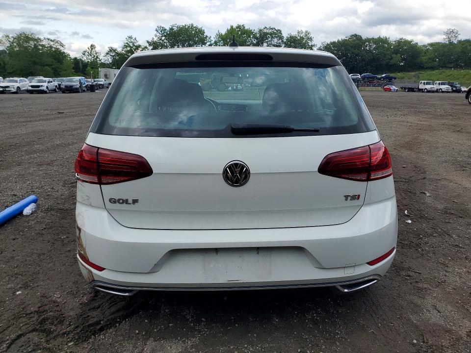 2018 Volkswagen Golf მანქანა იყიდება აუქციონზე, vin: 3VWB17AU6JM262455, აუქციონის ნომერი: 62961736