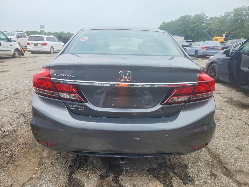 61028196 :رقم المزاد ، 2HGFB2F57DH524090 vin ، 2013 Honda Civic مزاد بيع