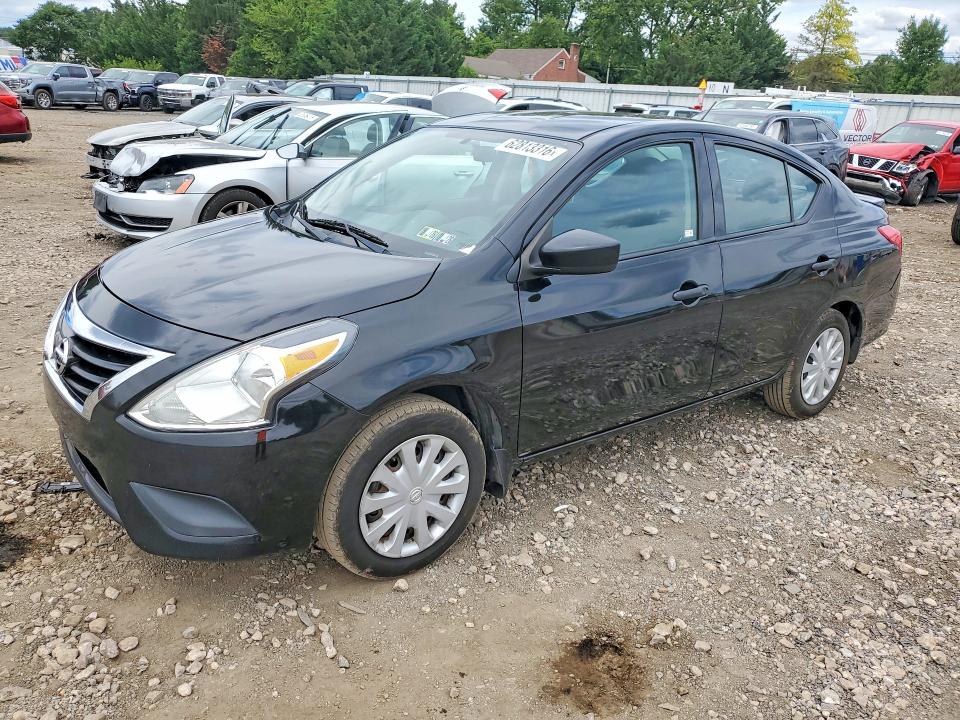 62813316 :رقم المزاد ، 3N1CN7AP1KL805954 vin ، 2019 Nissan Versa مزاد بيع