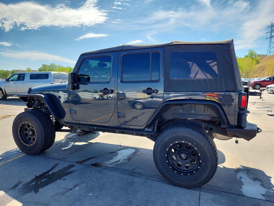 62918776 :رقم المزاد ، 1C4BJWDG0HL539311 vin ، 2017 Jeep Wrangler Unlimited مزاد بيع