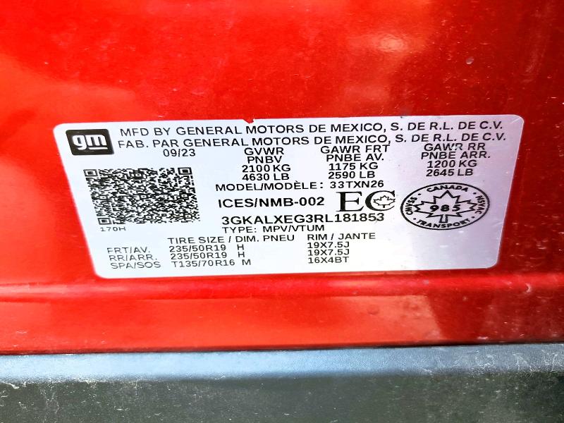 Aukcja sprzedaży 2024 Gmc Terrain, vin: 3GKALXEG3RL181853, numer aukcji: 62403626