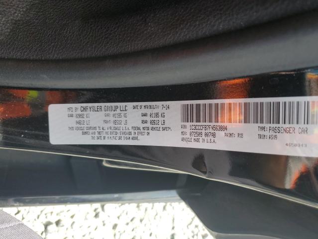 Aukcja sprzedaży 2015 Chrysler 200, vin: 1C3CCCFB7FN563884, numer aukcji: 61286146