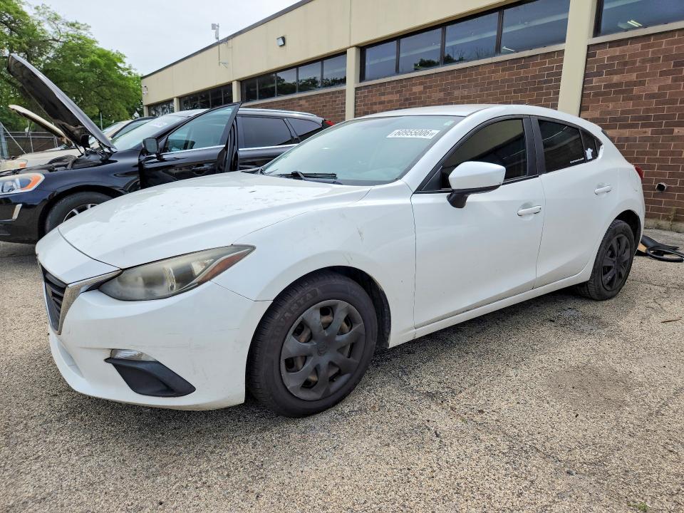 2014 Mazda 3 მანქანა იყიდება აუქციონზე, vin: JM1BM1K7XE1107202, აუქციონის ნომერი: 60955006