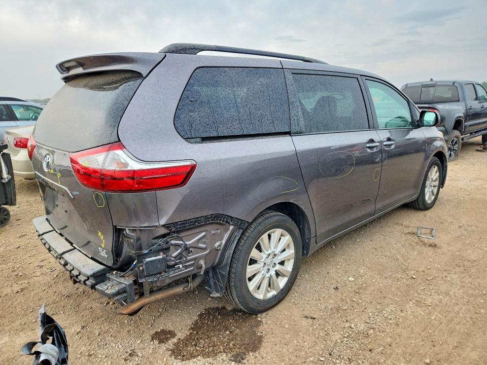 2015 Toyota Sienna მანქანა იყიდება აუქციონზე, vin: 5TDDK3DC5FS118133, აუქციონის ნომერი: 61328536