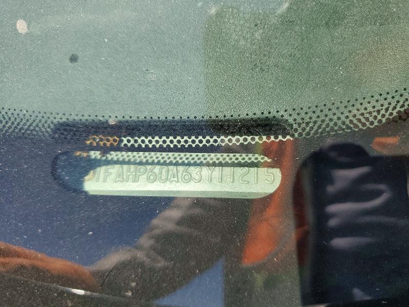 60503496 :رقم المزاد ، 1FAHP60A63Y112159 vin ، 2003 Ford Thunderbird مزاد بيع