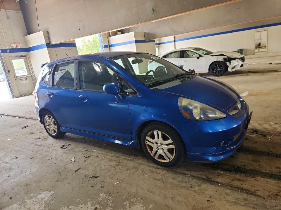2007 Honda Fit მანქანა იყიდება აუქციონზე, vin: JHMGD38697S036814, აუქციონის ნომერი: 60370886