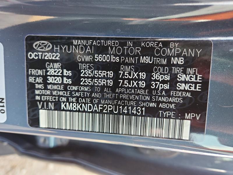 Продаж на аукціоні авто 2023 Hyundai Ioniq 5, vin: KM8KNDAF2PU141431, номер лоту: 60977086