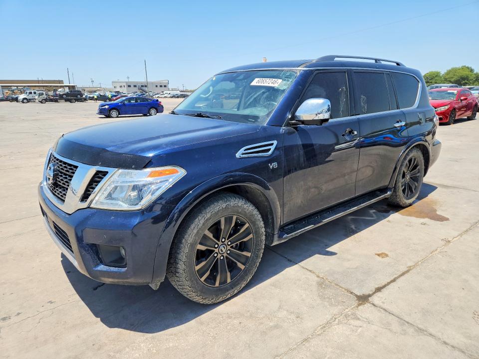 2019 Nissan Armada მანქანა იყიდება აუქციონზე, vin: JN8AY2ND0K9087602, აუქციონის ნომერი: 60657246