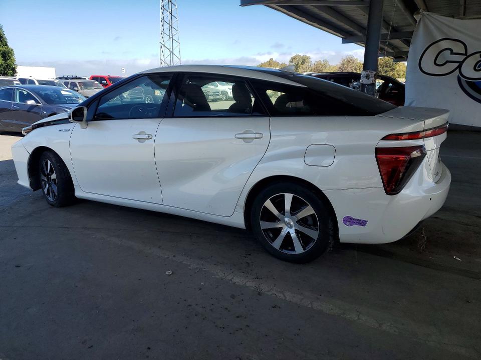 2019 Toyota Mirai მანქანა იყიდება აუქციონზე, vin: JTDBVRBD1KA005624, აუქციონის ნომერი: 61367926