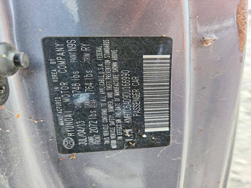 2013 Hyundai Veloster მანქანა იყიდება აუქციონზე, vin: KMHTC6AD9DU166990, აუქციონის ნომერი: 62346946